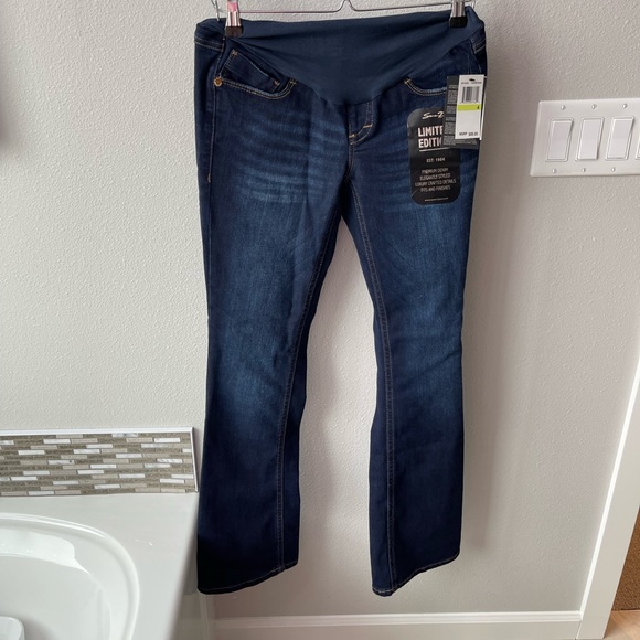 7 For All Mankind Denim - 7 for all mankind maternity jeans